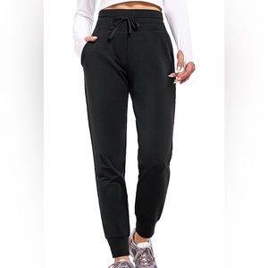 Fleece Lined Pants Water Resistant Thermal Joggers
